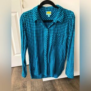 C&C California button up plaid shirt